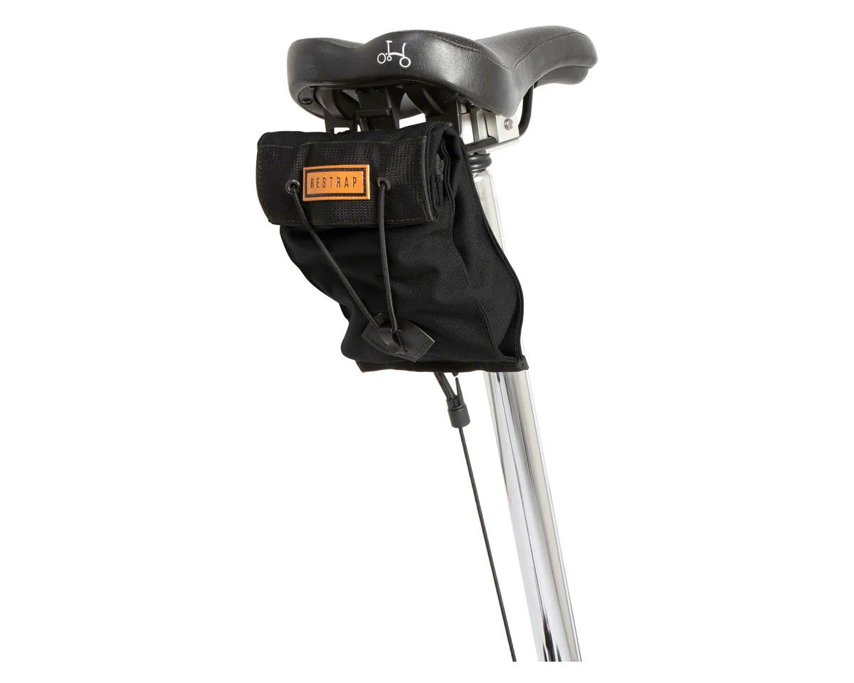 Restrap City Saddle Bag (Black) (Small)